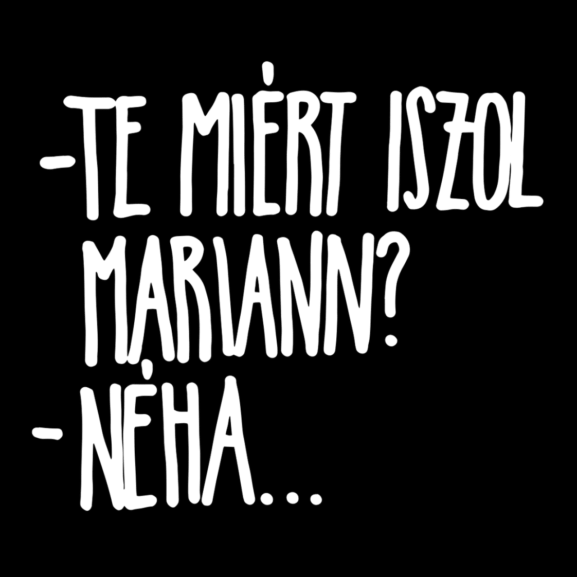 Női melírozott bio pamut póló